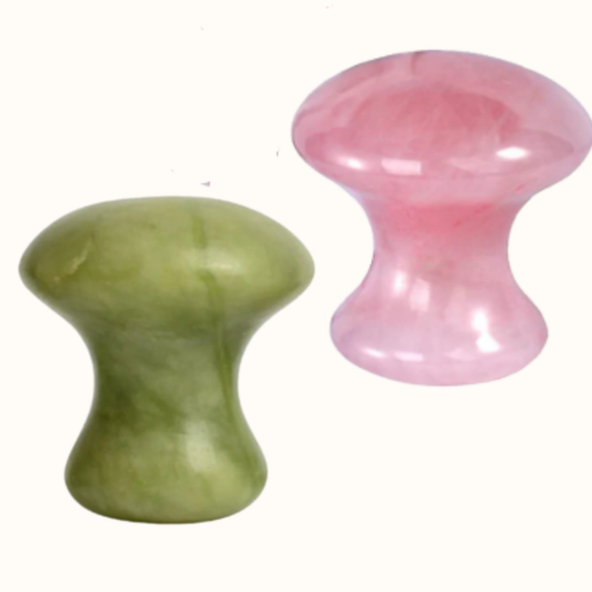 Gua Sha massagesvampar i äkta sten